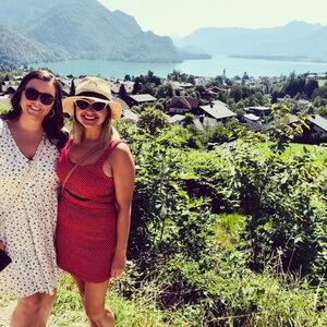 Red with White Polka Dots Mini Dress
